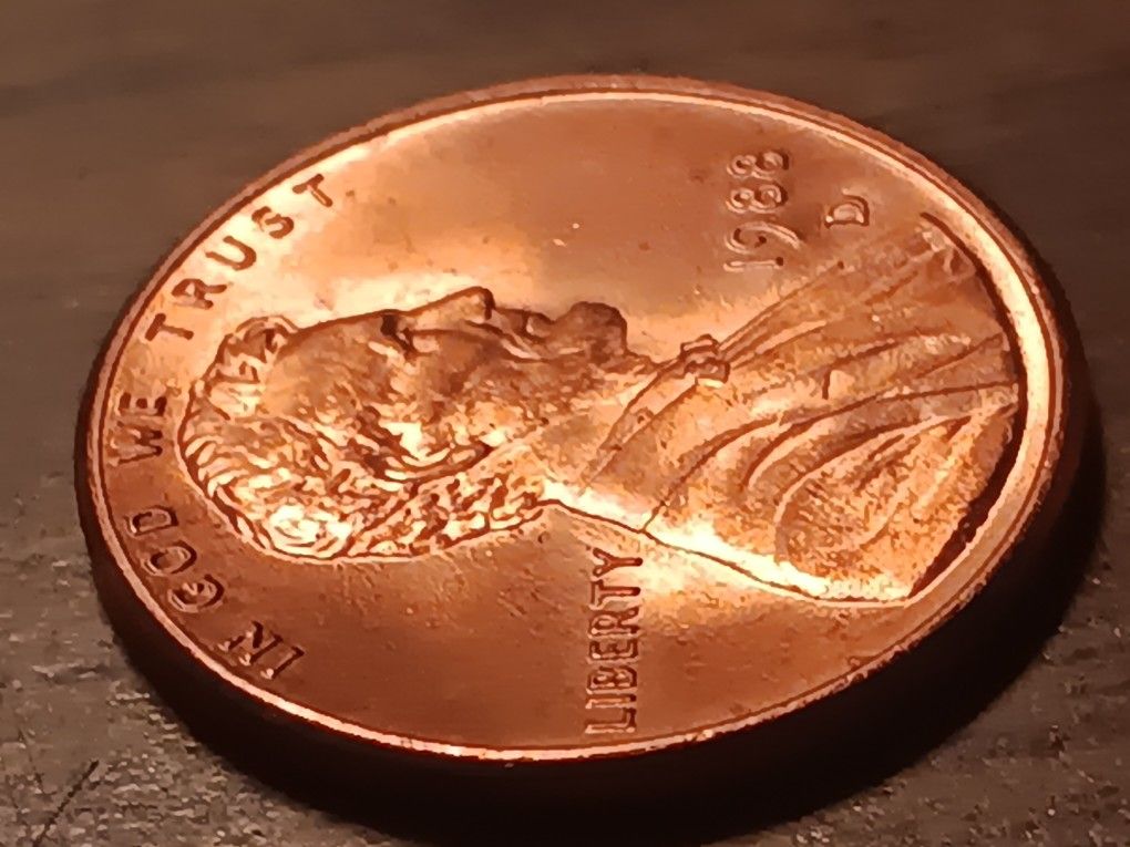 1988 D Dd MInt Condition Penny