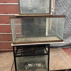 3 tanks & stand 