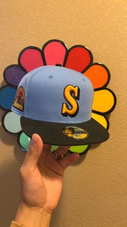Seattle Mariners Fitted Baseball Hat 