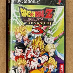 Dragon Ball Z Budokai Tenkaichi 3 - CIB PS2 