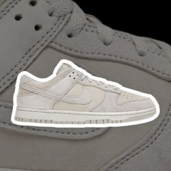 Nike Dunk Low “Vast Grey”(Premium). Size (10.5M/11.5M). Now Available!! DS(New). Factory laced.