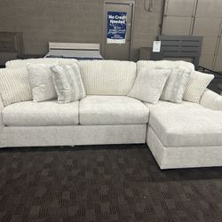 Fluffy Corduroy Soft Sectional Couch 