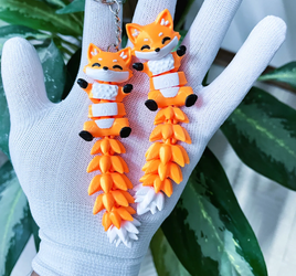 Fox Keychain