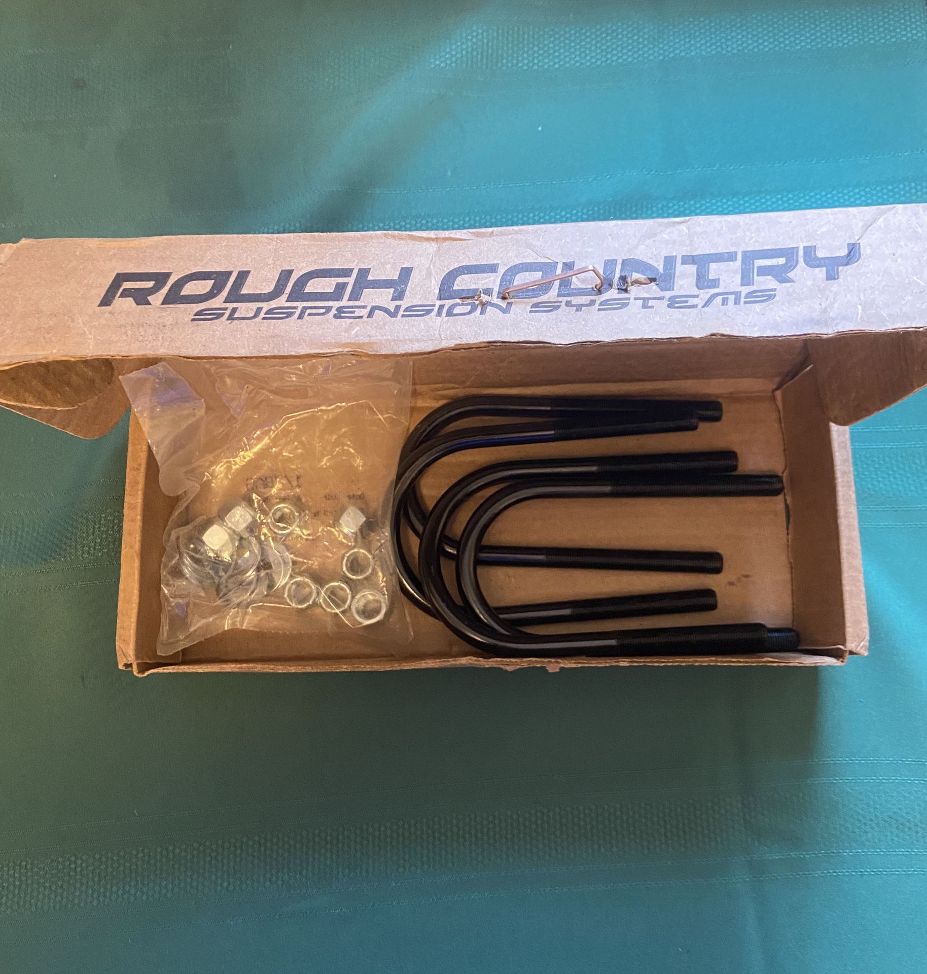 Rough Country 87-95 Jeep YJ Leaf Spring U-Bolt Kit