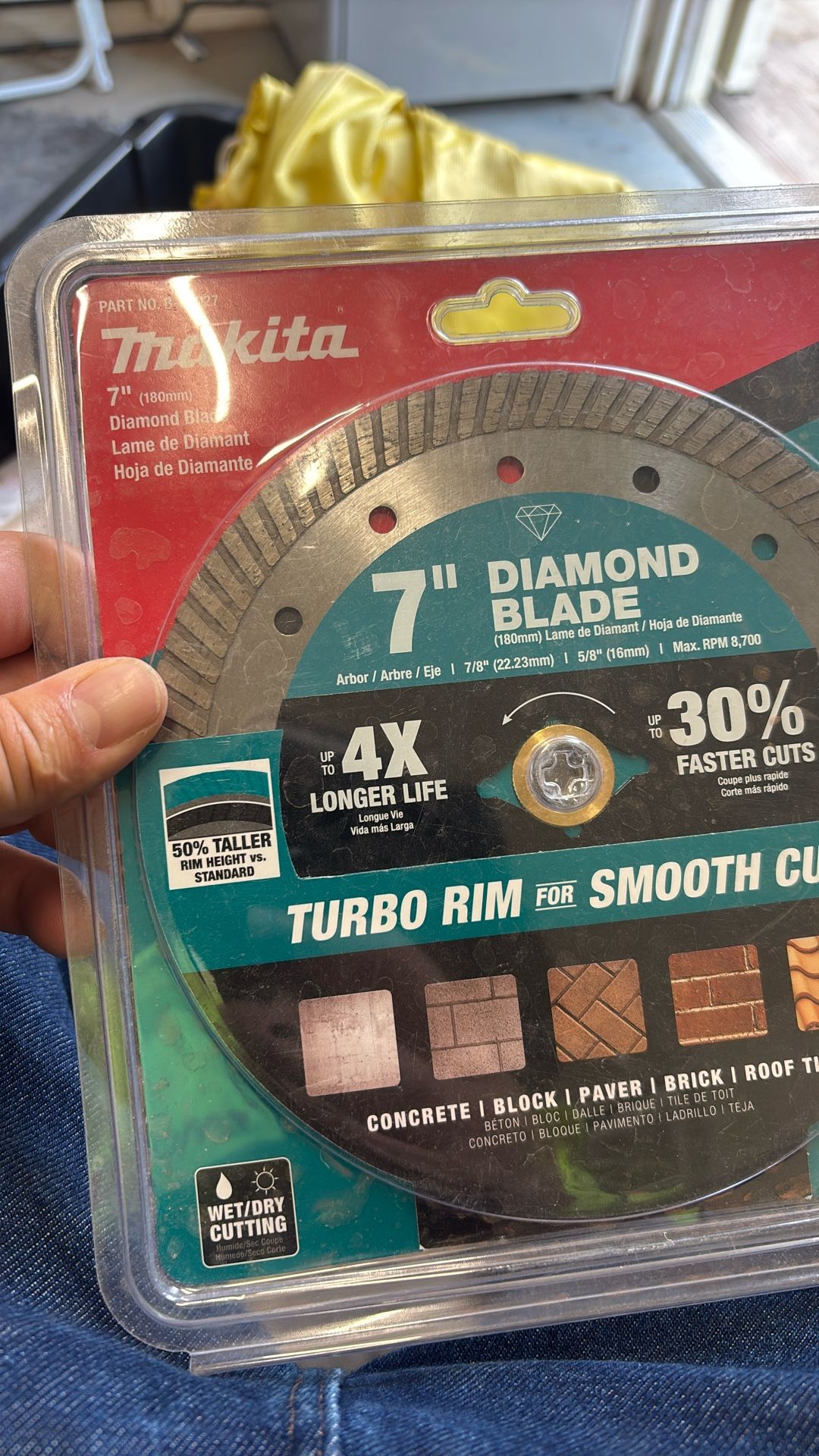 Makita 7 Inch Diamond Blade