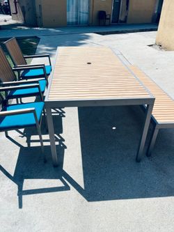 Outside patio table