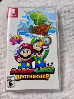 Mario & Luigi BROTHERSHIP Nintendo switch game. LIKE NEW  barely played