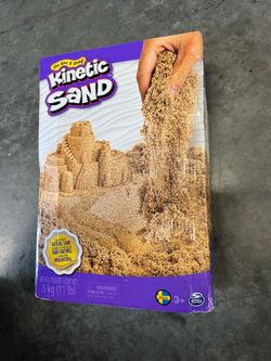 Kinetic Sand 11lb Natural Brown Play Sand for Arts and Crafts, Sandbox