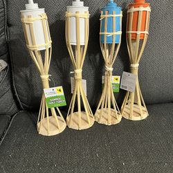 bamboo table torch