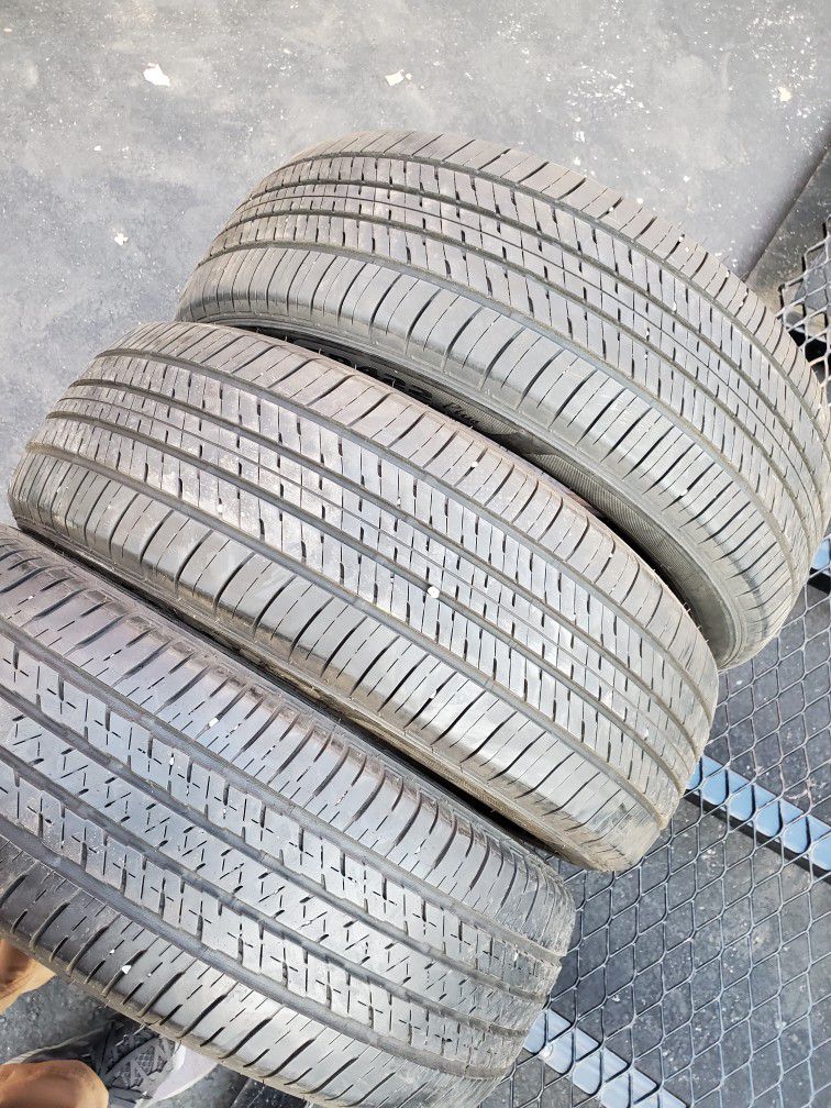 Set of 3 205 60 16 Bridgestone Ecopia EP422 Plus all season tires  