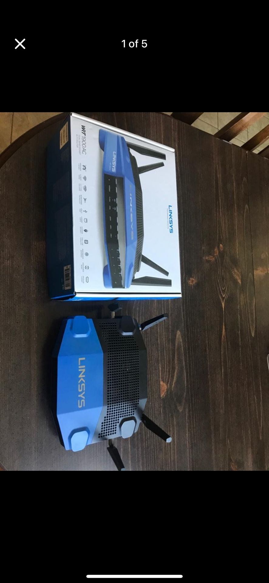 Linksys WiFi Router Dual Band WRT1900Ac