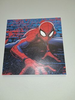 Spider-Man painting