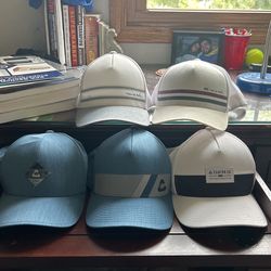 New Travis Mathew and Cuater Co. Golf Hats 