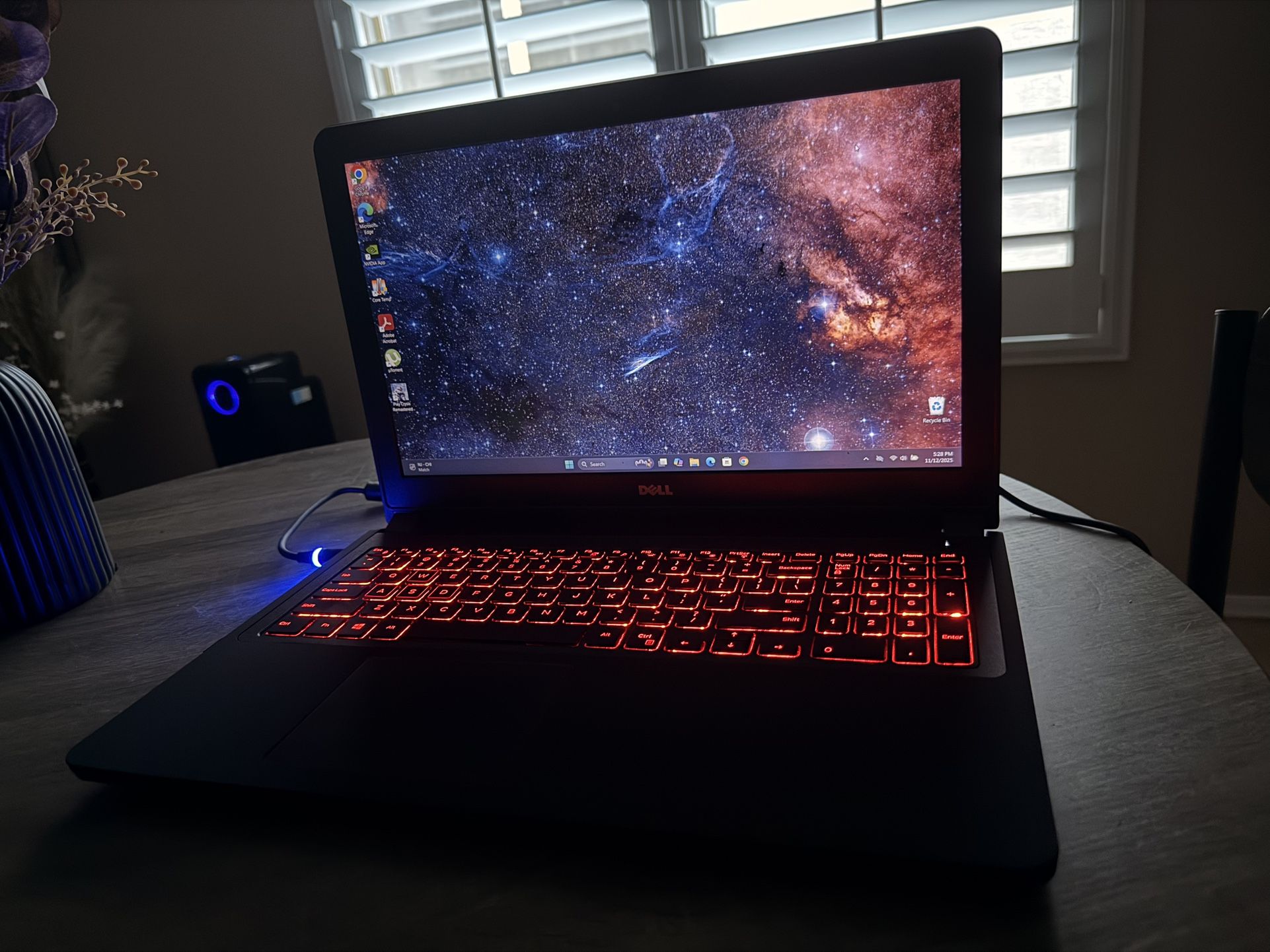 15.6” Dell Inspiron Gaming Laptop Intel Core i7, 16GB Ram, 256GB SSD Nvme + 1TB HDD, Nvidia GTX 1050 (4GB VRAM) Windows 11 Pro