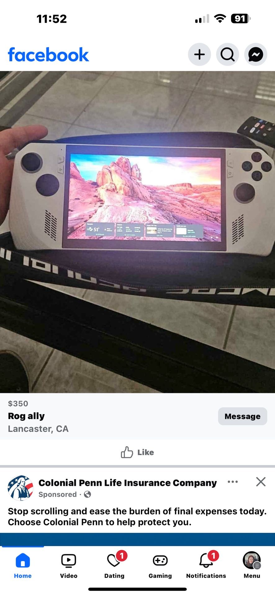 ROG ALY