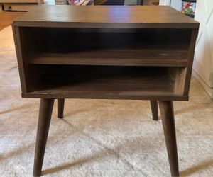 Pair of Mid-Century Modern Wood End Table