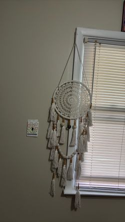 Large Boho Macrame Dream Catcher Wall Hanging