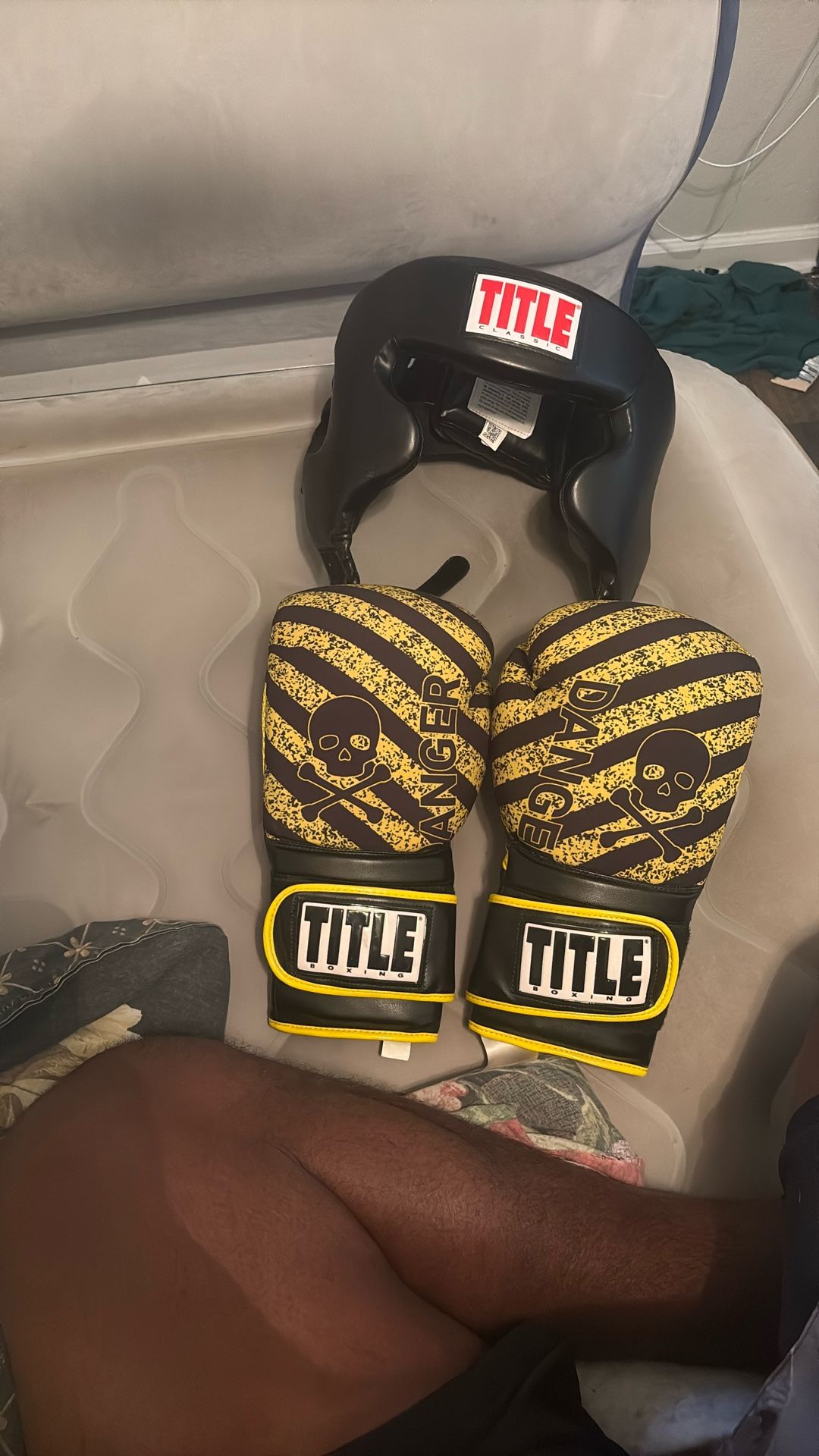 Gloves And Headgear Combo