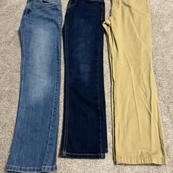 Boy’s Jeans & Khakis (size 14)
