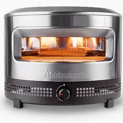 Solo Stove Pi Prime Pizza Oven BRAND NEW Outdoor - Gas,Propane - Portable Pizza Oven with Cordierite Stone Cooking Surface - Demi-Dome Design - Wide-M