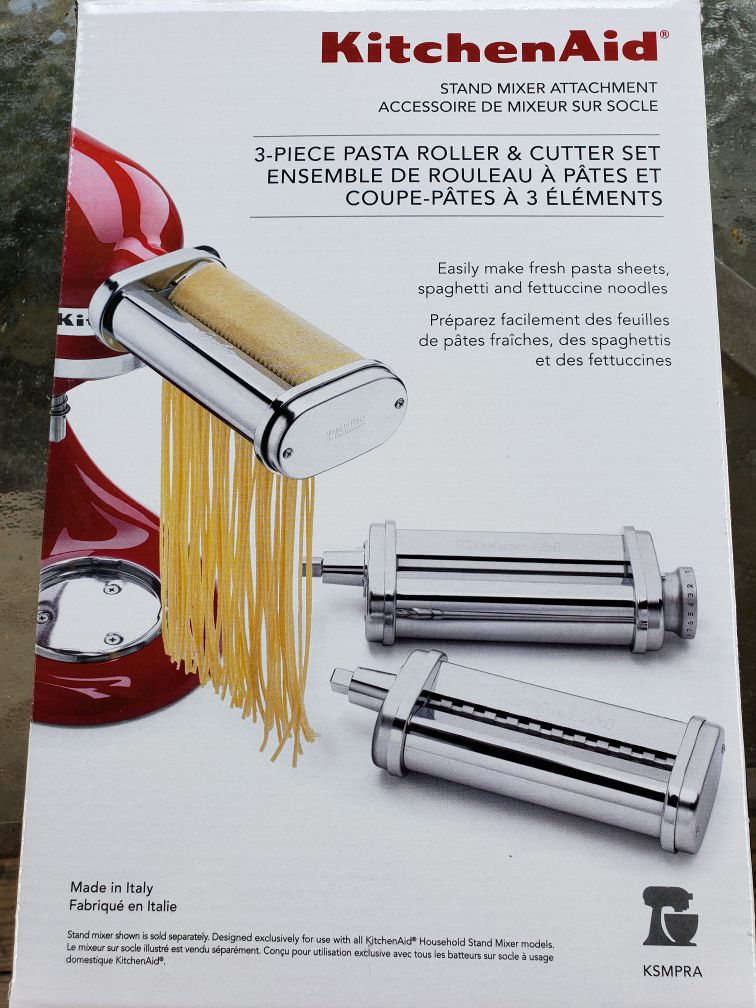 3-Piece Pasta Roller & Cutter Set KSMPRA