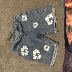 Denim Tears Men's Blue Shorts