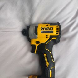 New Dewalt Brushless Atomic Impact Drill Only Tool 