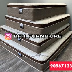 Queen Organic Cloud Edition Europillowtop 12in 