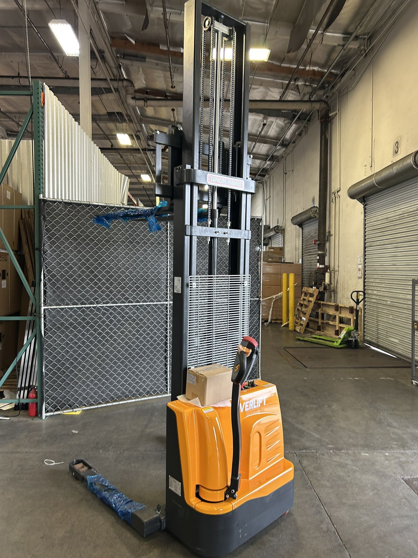 New Electric Forklift Walkie Stackie Pallet Stackers