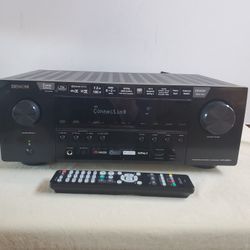 Denon Bluetooth AVR S540BT 4K AM/FM  Receiver With Remote