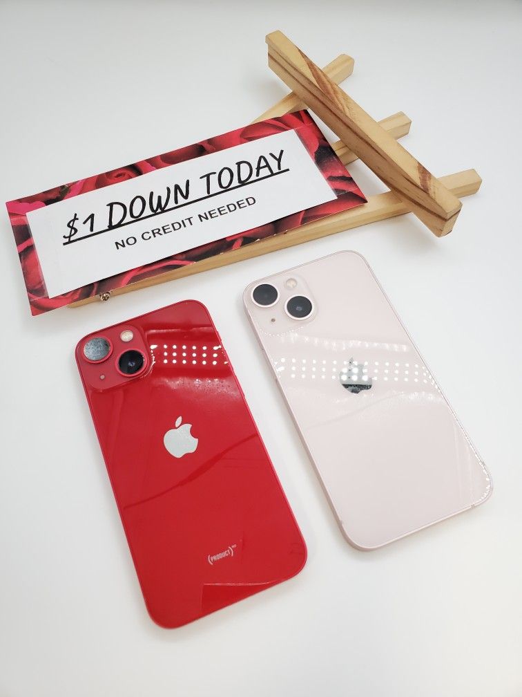 📱 iPhone 13 – Only $1 Down! Compact & Powerful!