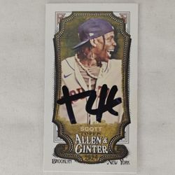 Travis Scott In Person On-Card Auto (Has Authentication Card & Sticker) Read Description For Details)