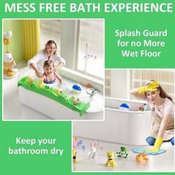 New Multiple Bathtub Splashguards Different Colors Available