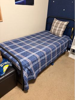 Twin sized bed