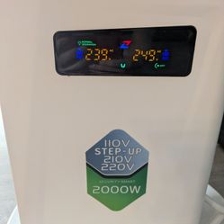 LAST CHANCE! JYK Step Up Transformer JYK-2000VA