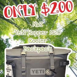 💥 YETI  HOPPER M20 COOLER BACKPACK $200 ON SALE