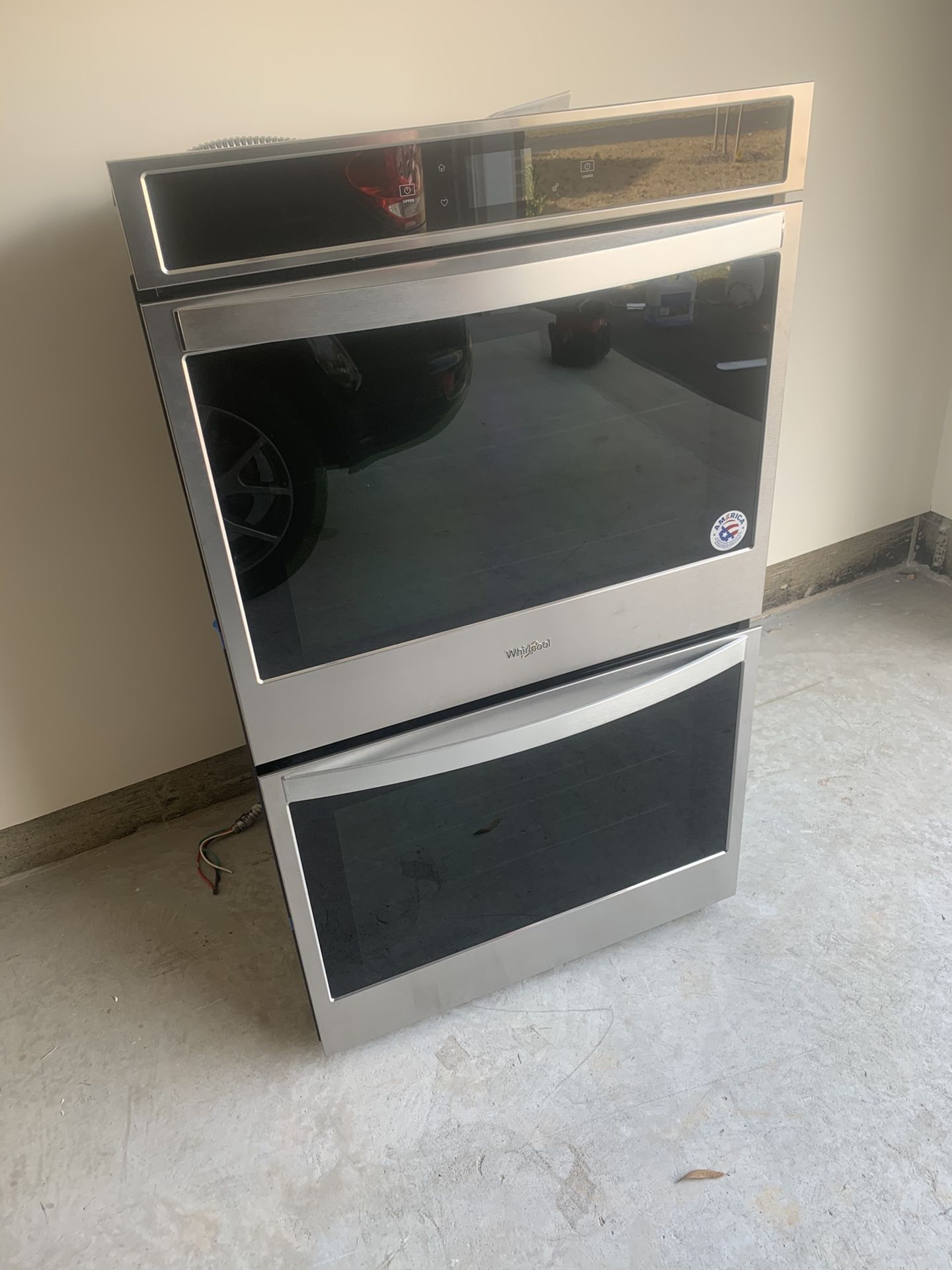 Double whirlpool oven