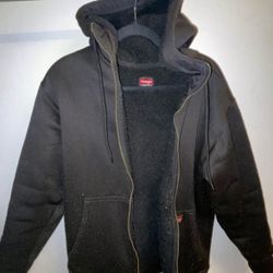 Wrangler Workwear Sherpa Lined Winter Jacket, Size M 