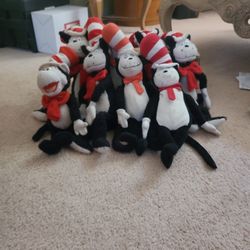 Dr. Seuss Cat In The Hat Plushies