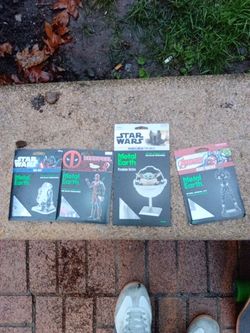 Metal Earth Mandalorian Deadpool Avengers