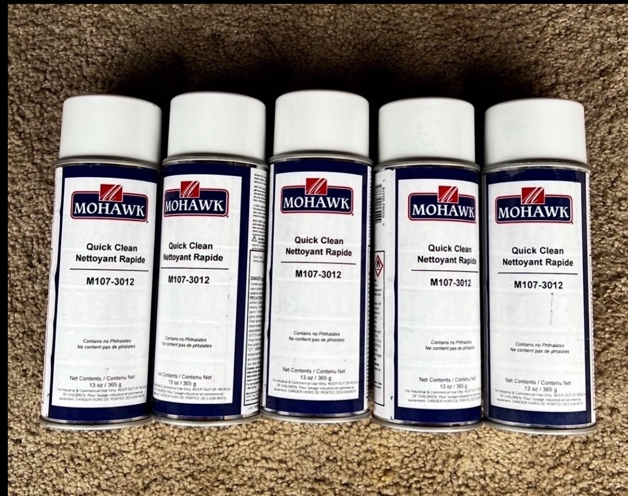 Quick Clean. Each Can 13 Oz. Total 8 Cans