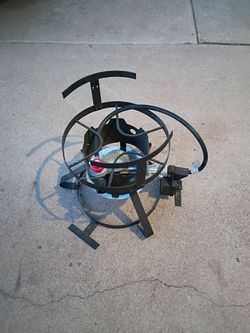 One burner propane outdoor stove could shape works good 75th Ave Indian School serious buyers only please no offers no trades $40 cash takes it
