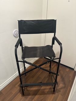 Director’s Chair, Folding, Black