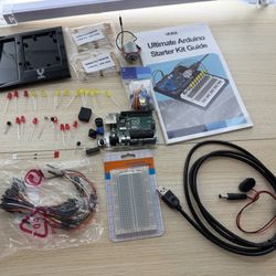 Brand New Vilros Arduino Uno Starter Kit - Includes Arduino Uno R3 Board, 190+ Electronics Components, Breadboard, Jumper Wires, DC Motor SKU304-S1