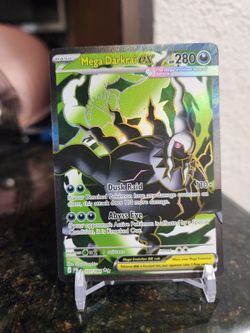 Pokemon TCG Mega Darkrai EX 101/084 Holo Full Art Ultra Rare 280 HP EN