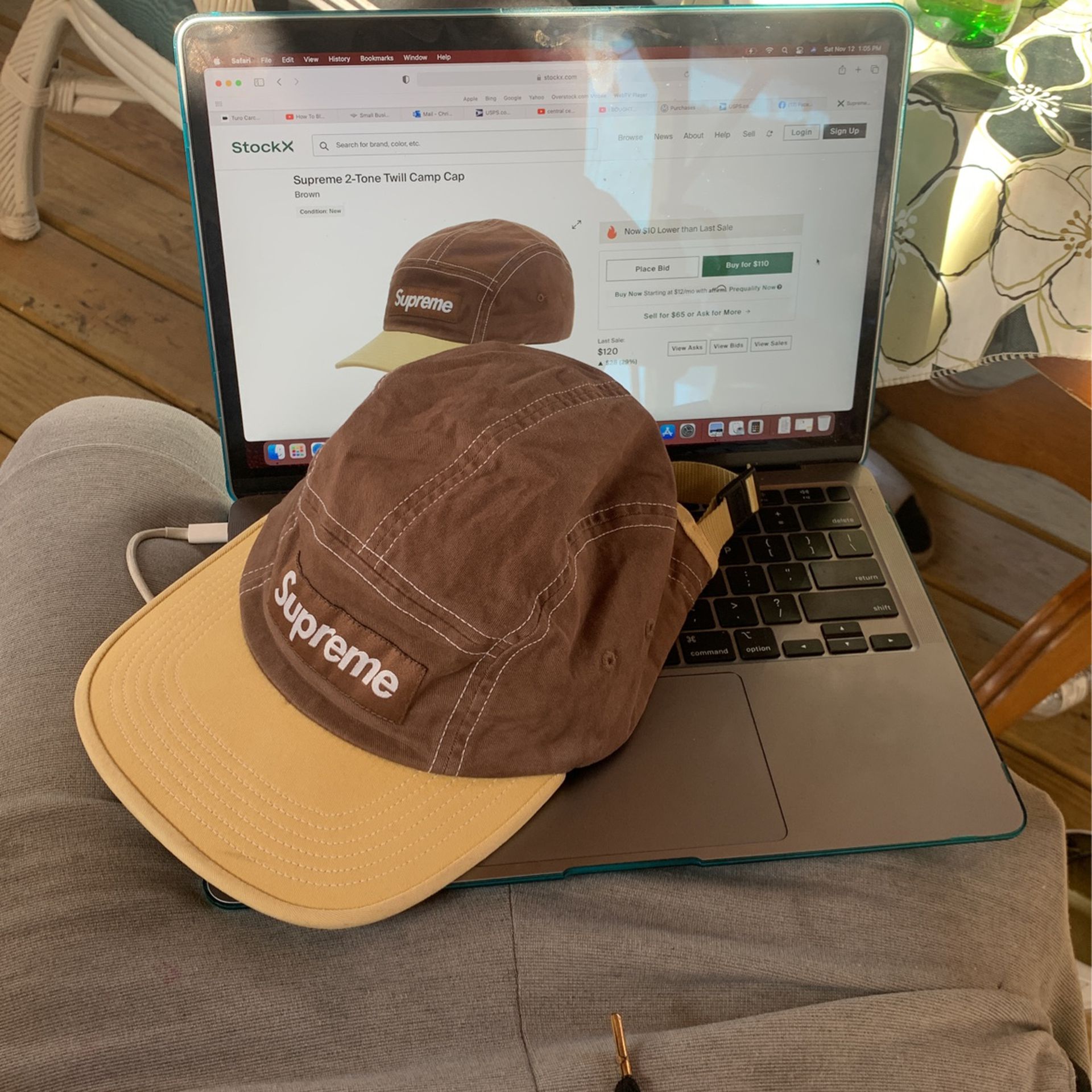 Supreme 2-Tone Twill Camp Cap for Sale in Floral Park, NY - OfferUp