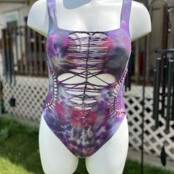Handmade Braided Bodysuit- Size M