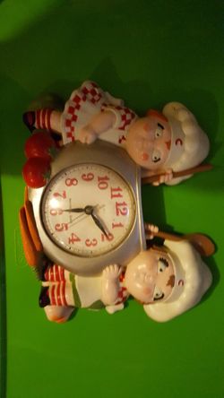 Campbell's soup battery clock