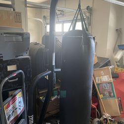 Everlast 100lb Punching Pag With Stand