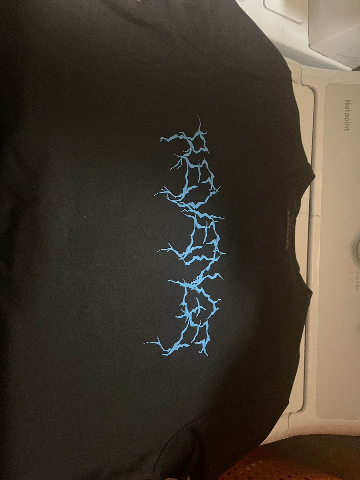 Revenge Blue Lightning logo Shirt